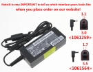 Aspire 1810tz 19V 2.37A 45W adapter acer baterijlader Aspire 1810tz 19V 2.37A 45W adapter acer baterijlader