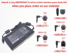 P170em 19.5V 11.8A 230W adapter clevo baterijlader