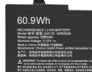 Eagle 9mjr2twf93sh accu 11.31V 5285mAh gigabyte batterij