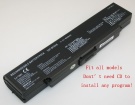 Vaio vgn-cr62b/n accu 11.1V 4400mAh sony batterij