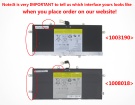 L11m4p13 accu 14.8V 2840mAh lenovo batterij