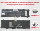 Venue 7140 accu 7.4V 5135mAh dell batterij
