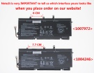 Elitebook 1040 g3 accu 11.4V 3780mAh hp batterij