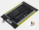Kvi-100bu accu 3.7V 7800mAh keian batterij