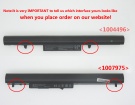 Cqb-924 accu 14.8V 2200mAh hasee batterij