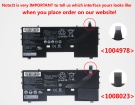 Matebook x accu 7.6V 5449mAh huawei batterij Matebook x accu 7.6V 5449mAh huawei batterij