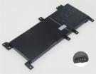 Vivobook e12 e203na-fd084ts accu 7.6V 4840mAh asus batterij Vivobook e12 e203na-fd084ts accu 7.6V 4840mAh asus batterij