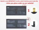Aspire one 10 s1003-18u0 accu 3.8V 7900mAh acer batterij