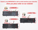 Ezbook 3s accu 7.6V 4800mAh jumper batterij
