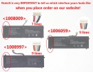 Smartbook 145 accu 7.4V 5000mAh mediacom batterij