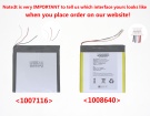 Teclast p80x accu 3.6V 4000mAh teclast batterij