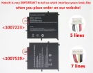 Ibris nb125 accu 7.6V 4000mAh other batterij