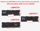 Xps13d-8808 accu 7.4V 6080mAh dell batterij Xps13d-8808 accu 7.4V 6080mAh dell batterij