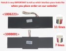 Corebook pro 13 cwi528 accu 11.55V 4000mAh chuwi batterij