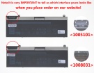 Ry3f9 accu 7.6V 8000mAh dell batterij Ry3f9 accu 7.6V 8000mAh dell batterij