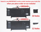 0hymng accu 7.6V 6840mAh dell batterij