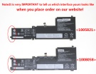 Ideapad 5 15 accu 15.2V 4630mAh lenovo batterij Ideapad 5 15 accu 15.2V 4630mAh lenovo batterij