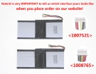 H-4072220p accu 7.4V 4000mAh rtdpart batterij
