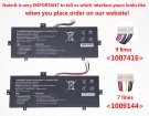 Utl-3478110 accu 7.6V 4000mAh jumper batterij