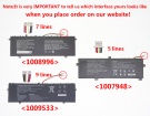 Gwtn156 2 accu 7.6V 5000mAh gateway batterij