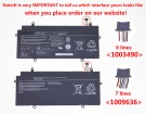 Portege z30-e-11m accu 14.8V 3380mAh toshiba batterij