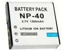 Ex-fc160s accu 3.7V 1300mAh casio smartwatch batterijen